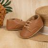 British Style Baby Walking Shoes: Spring & Autumn Casual Footwear for 0-1 Year Olds