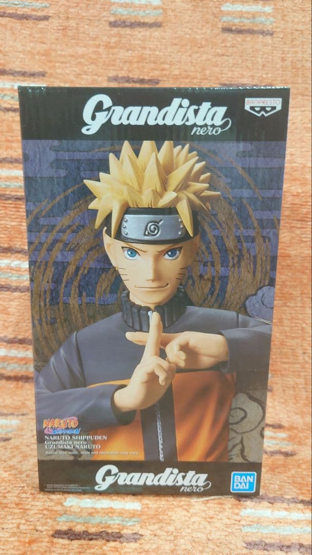 

[USED] Grandista Nero Naruto Overseas Limited Edition, Overseas Official Edition Uzumaki Naruto Figure