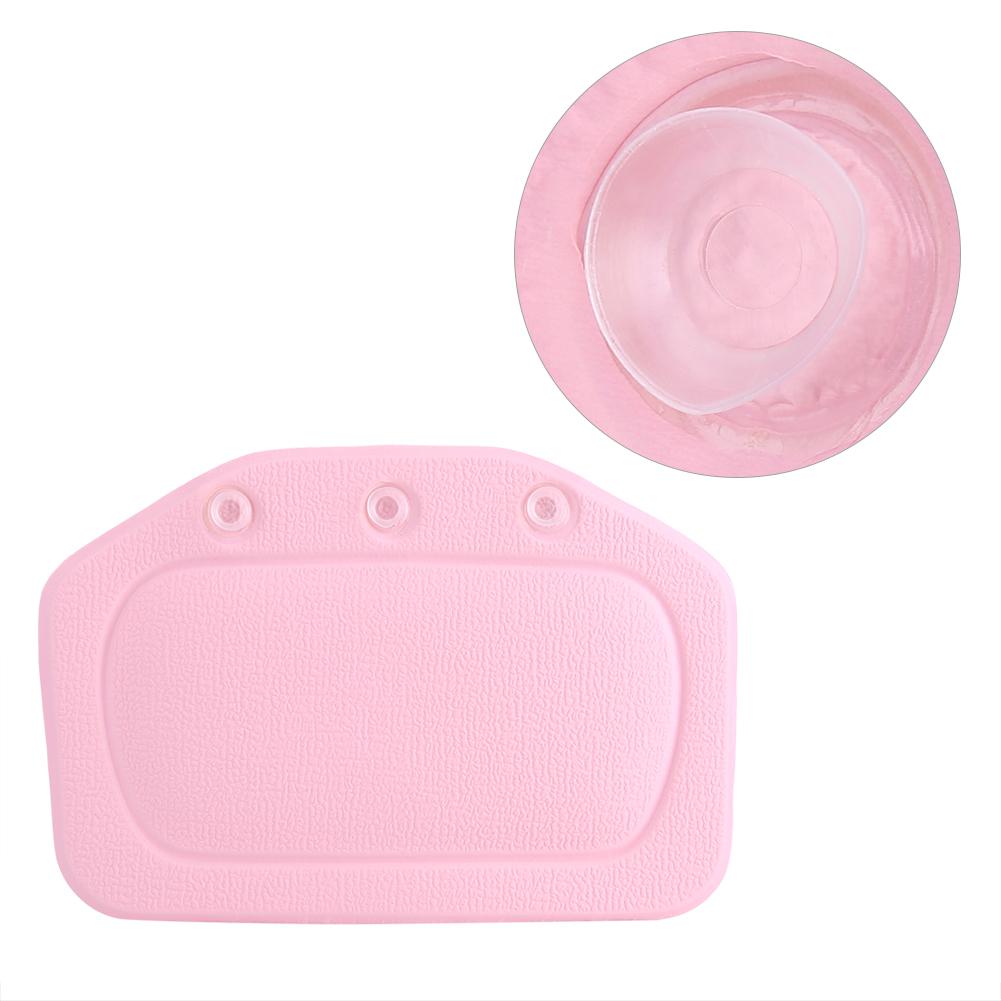 Soft Foam Padded Spa Bath Pillow Tub Headrest Head Neck Back Cushion Bathroom