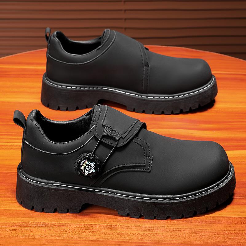 Fashion CYYTL Dress Shoes Leather Office Work Mens Loafers Casual Platform Sneakers Outdoor Walking Fashion Sport Luxury Designer Summer