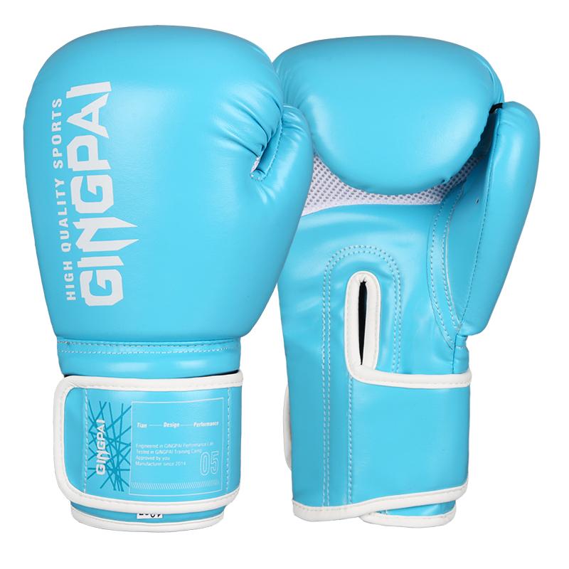Professzionális Boxkesztyűk Férfiaknak Nőknek Muay Thai MMA Kick-box Edzéshez Küzdősport Gyakorláshoz Homokzsák Felszerelés PU Bőr 6oz