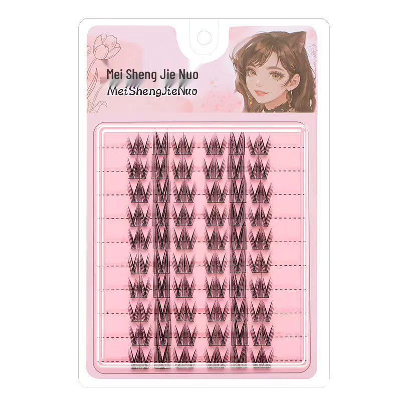 

Sunflower Trilogy Mascara Set: Big Curl, Small Curl, Devil Girl Eyelash Trio Six Boxes of Eyelashes + Glue and Tweezers Set