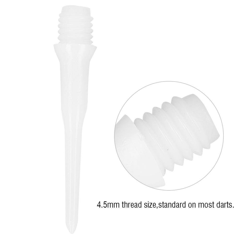 100pcs Plastic   Spots Needle Soft Tips Replacement Set Accessory for Electronic   Black