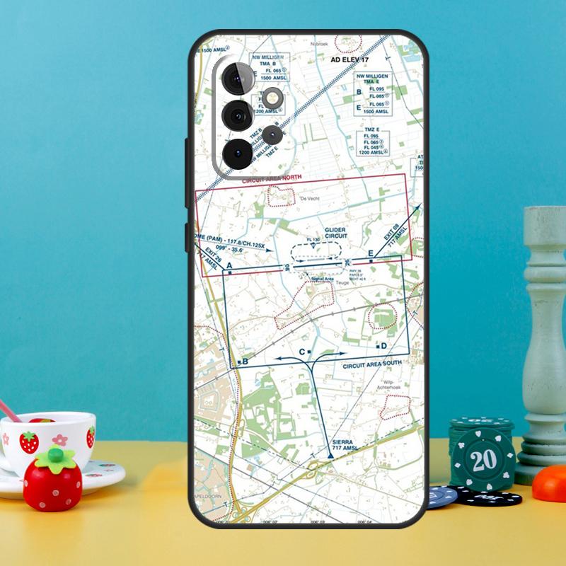

Aviation Chart AccessoriesAirport Case For Samsung Galaxy A52 A32 A12 A14 A34 A54 A13 A33 A53 A73 A50 A70 A71 A51 Back Cover Samsung A34 5G