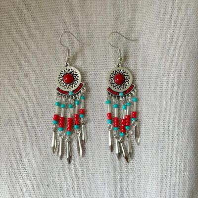Orecchini Pendenti Etnici Bohemien con Stile di Personalità Unico