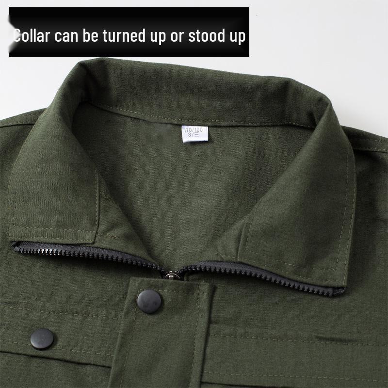 Men's Cotton Work Jacket for Welding & Construction