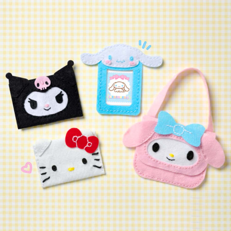 [mimi world] Sanrio Characters Mini Sewing Bag Craft Kit by mimiworld