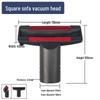 Jenome Vacuum Cleaner Accessories: Round Brush, Square Brush, Brush Head, Sofa Nozzle - Inner Diameter 32