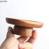 High Footed Dessert Plate Cake Stand Wooden Snack Plate Dim Sum Dish Fruit Bowl Dried Fruit Plates Candy Tray Bread Plates