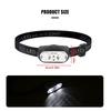 Induction LED Headlamps Mini USB Charging Headlight Camping Flashlight Led Head-Mounted Strong Light Fishing Portable Torch Lamp
