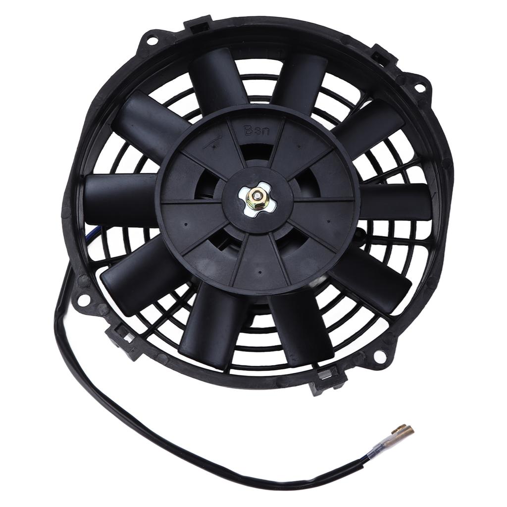 8 inch Elektrische Radiator Koelventilator 12V 80W Rechte Bladen Trek-Duw Slank voor AC Systeem Intercooler