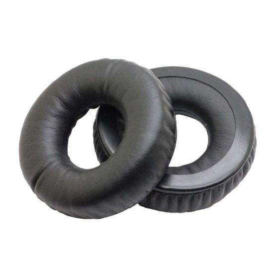 1 para nakładek na słuchawki antypoślizgowe dobra izolacja szumów oddychające słuchawki nauszniki z gąbki ze sztucznej skóry dla Sennheiser HD25-1II HD25 HD25SP 25SP-II