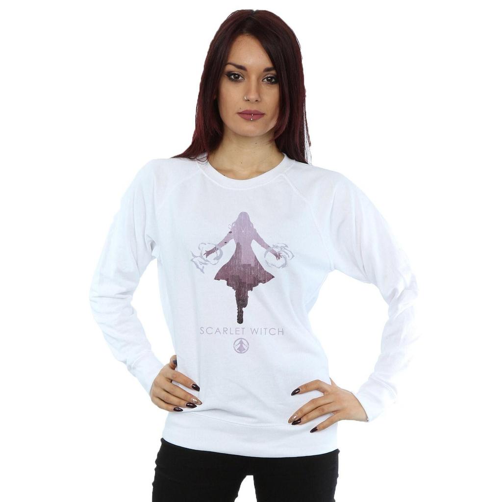 Marvel Womens/Ladies Scarlet Witch Silhouette Sweatshirt