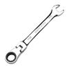 Ratcheting Combination Wrench Spanner 180-Degree Variable Angle Design Rust-resistant Quick Manual Ratchet Wrench