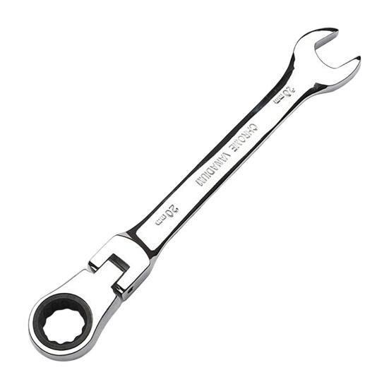 Ratcheting Combination Wrench Spanner 180-Degree Variable Angle Design Rust-resistant Quick Manual Ratchet Wrench