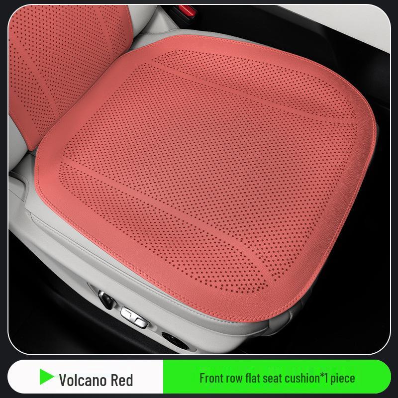 

Universal Perforated Breathable Car Seat Cushion for Five-Seat Vehicles - Year-Round Ventilation