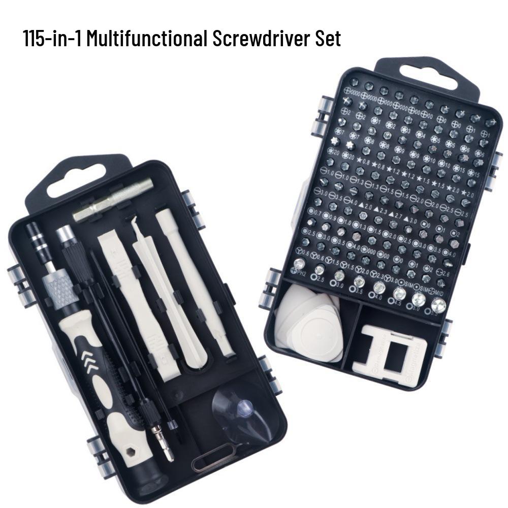 115-in-1 Multifunctional Screwdriver Set for Mobile and Hardware Repair