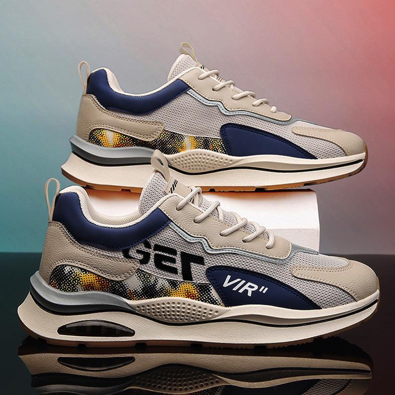 Herrenschuhe Neue Mode Super Laufschuhe Fliegen Gewebte Atmungsaktive Mesh Low Top Freizeitschuhe Herren Sportschuhe