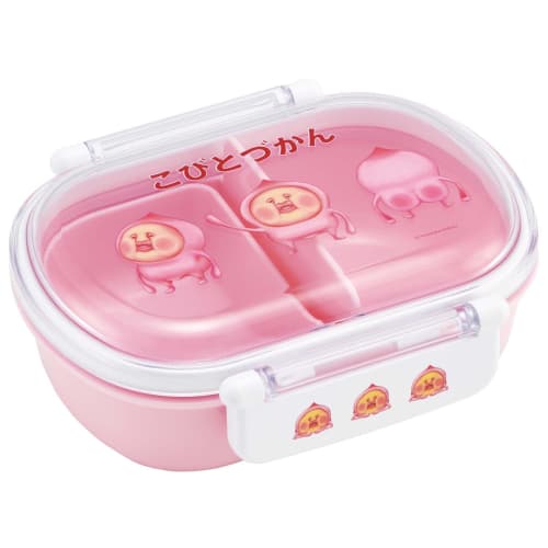 Skater Kids' Lunch Box, 1 Tier, 360ml, with Inner, Dome-Shaped, Soft and Fluffy, Perfect for Kids' Lunches, Antibacterial Treatment, Made In Japan, Ko