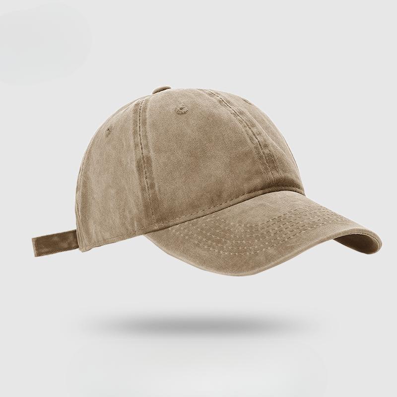 Baseballkappe mit großem Kopfumfang Cowboyhut Damen Retro Gesicht zeigend Kleine Männer Breiter Hut Baseballkappe