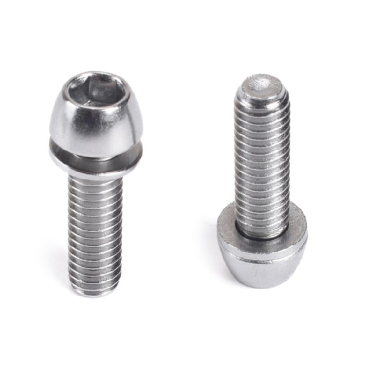 10Pcs/set Bike Bolts Handlebar Screws Set Socket Screw Stem Part 5x20mm/M6x20mm