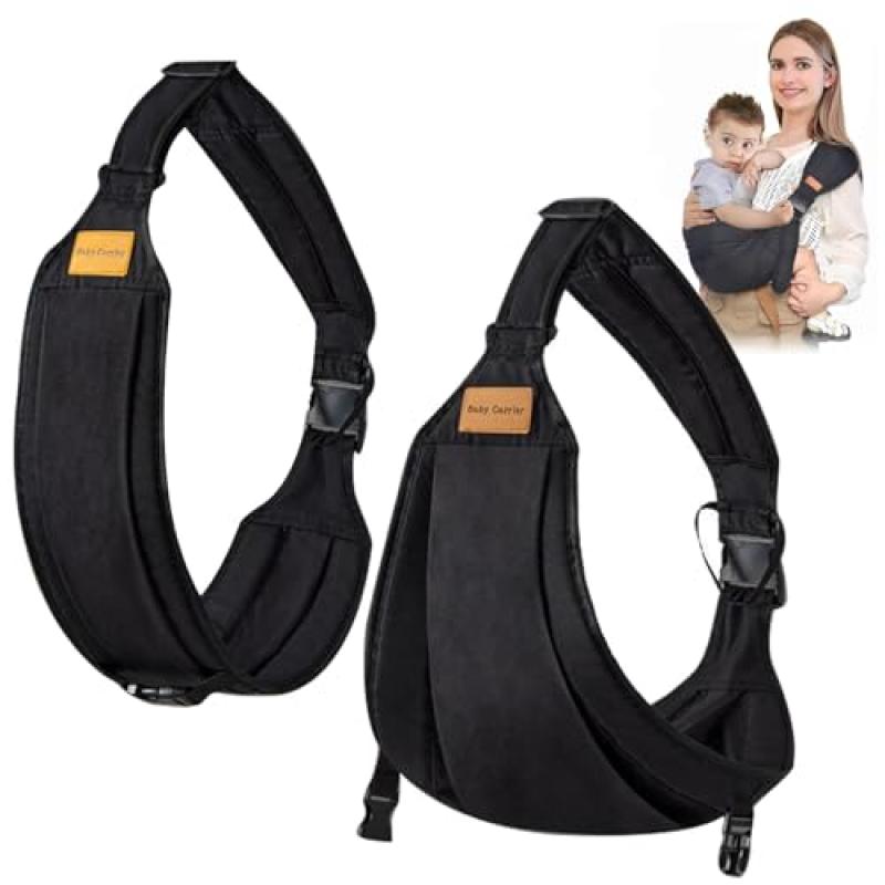 Baby Carrier for Newborn to Toddler, Ergonomic Adjustable Infant Carrier 3-36 Months, Hip Seat Sling, Breathable & Support Up to 20KG