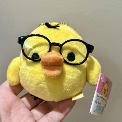 SANX Nostril Chicken Doll Doll Pendant Cute Cartoon Easy Small Yellow Chicken Plush Doll