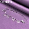 CHSHINE New 925 Sterling Silver Stars Charm Bracelet For Women Lovers Wedding Party Fashion Jewelry