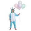 Pyjama Onesie Kigurumi Costume Azure Unicorn Children 105 - 115Cm
