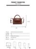 2025 Stylish Dumpling Crossbody & Shoulder Bag - Trendy Niche Design Ladies' Bucket Bag