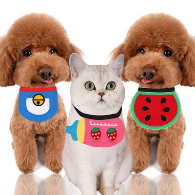 Dog Bibs Cat Pet Dog Cat Neck Scarf Small Medium Large Dogs Teddy Puppy Supplies Cute Pet Bow Tie