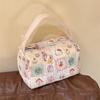 2025 Cartoon Cat Portable Makeup & Toiletries Bag - Large Capacity 3D Travel Organizer