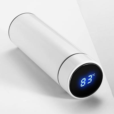 500ml Vakuum Thermos LCD Temperatur Display Edelstahl Wasser Flasche Doppel Wand Isolierte Tasse