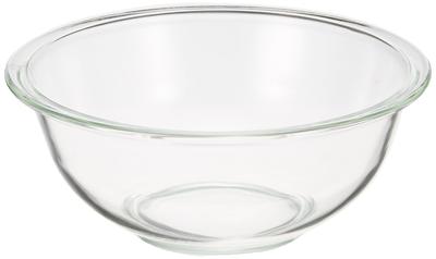 Iwaki KBC325 Glass Outer Diameter Heat-resistant Bowl, Round, 25cm, 2.5L