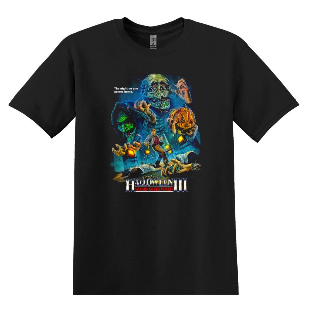 Halloween III Season of the Witch Horror Movie T-Shirt Black S-3XL