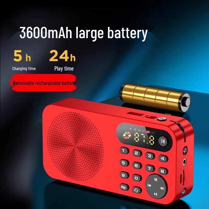 Keling Portable Rechargeable FM Radio & Music Player with Storytelling & Opera Functions