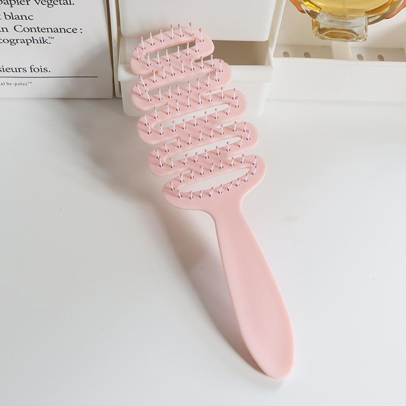 

Elastic Wave Massage Comb for Women - Volumizing & Straightening Tool for Long Hair