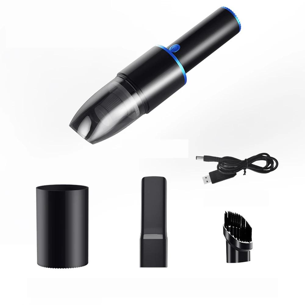 Car Mounted Vacuum Cleaner, Wireless Charging, High-power, Strong Suction, Dual-purpose Small Car Vacuum Cleaner for Household U