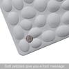 Long Bathroom with Suction Cup Non-slip Mat Toilet Toilet Plastic Floor Mat Shower Room Waterproof Dirt-resistant Massage Mat