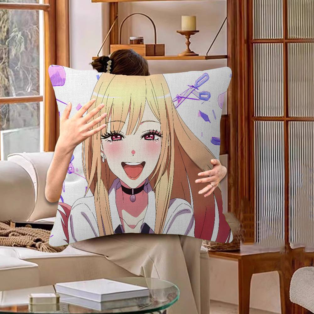 Můj Šaty Up Darling MMarin Kitagawa Polštář Dárky Domácí Kancelářský Nábytek Ložnice Pohovka Potah na Polštář do Auta pouzdro 45x45cm