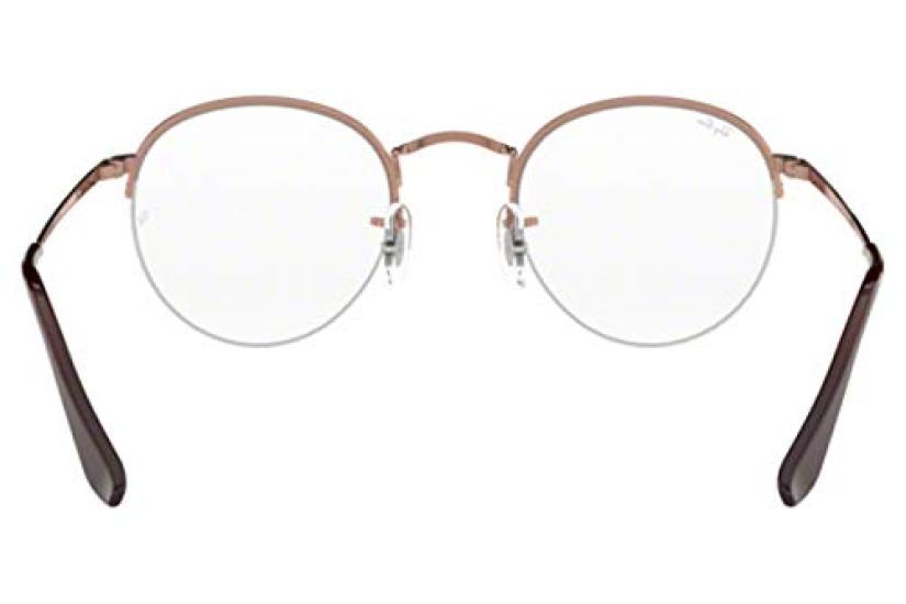 Eyeglasses 0RX3947V ROUND GAZE Japan 48 2943 COPPER Lightweight [Ray-Ban] (FREE Size)