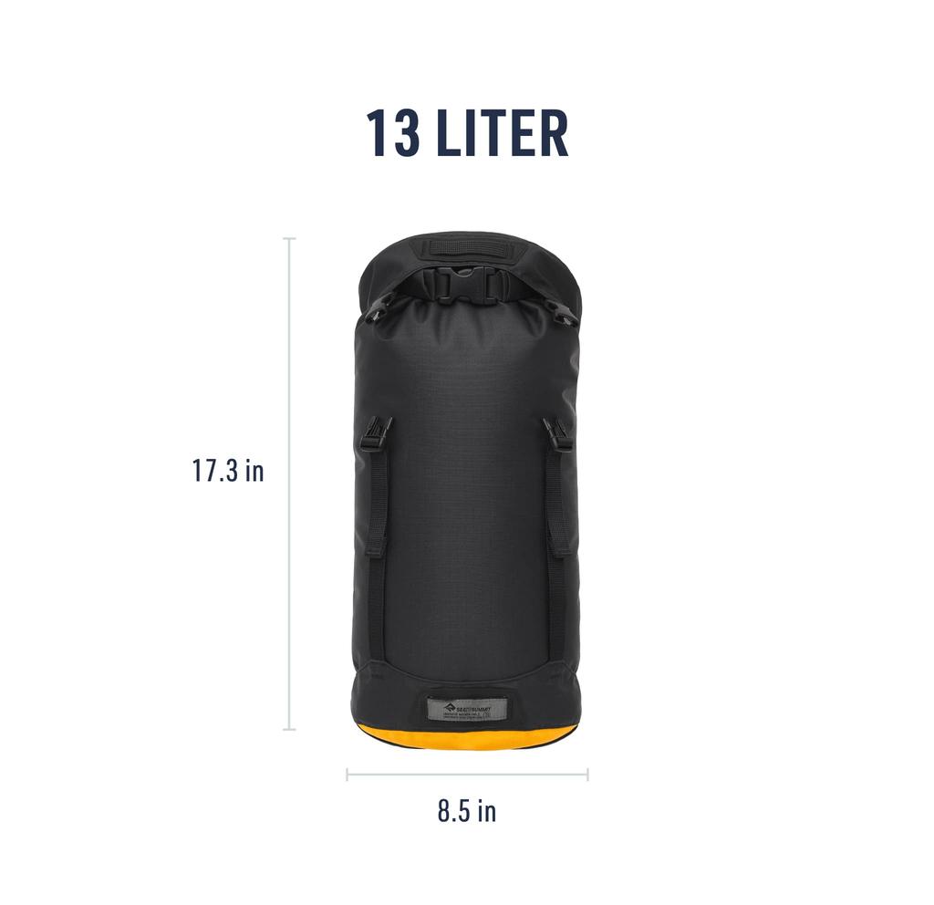 SEA TO SUMMIT Evac Compression Dry Bag HD 13L Jet Black