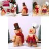 Adorable 2024 Christmas Gingerbread Man Doll Decorative Figure For Festive Holiday Decor