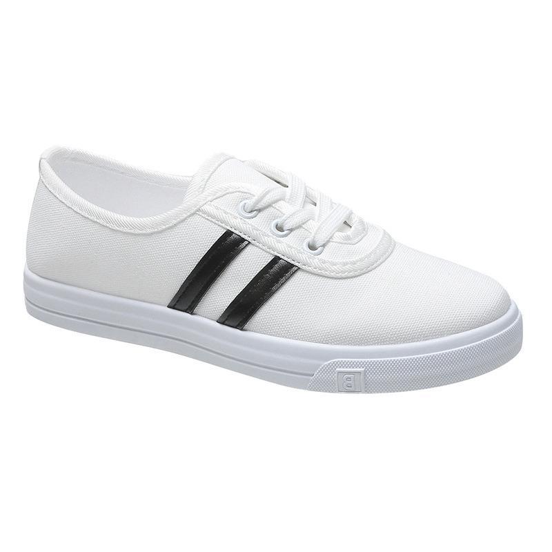 22 spring and summer breathable canvas shoes, board shoes student flat ins shoes mesh shoes