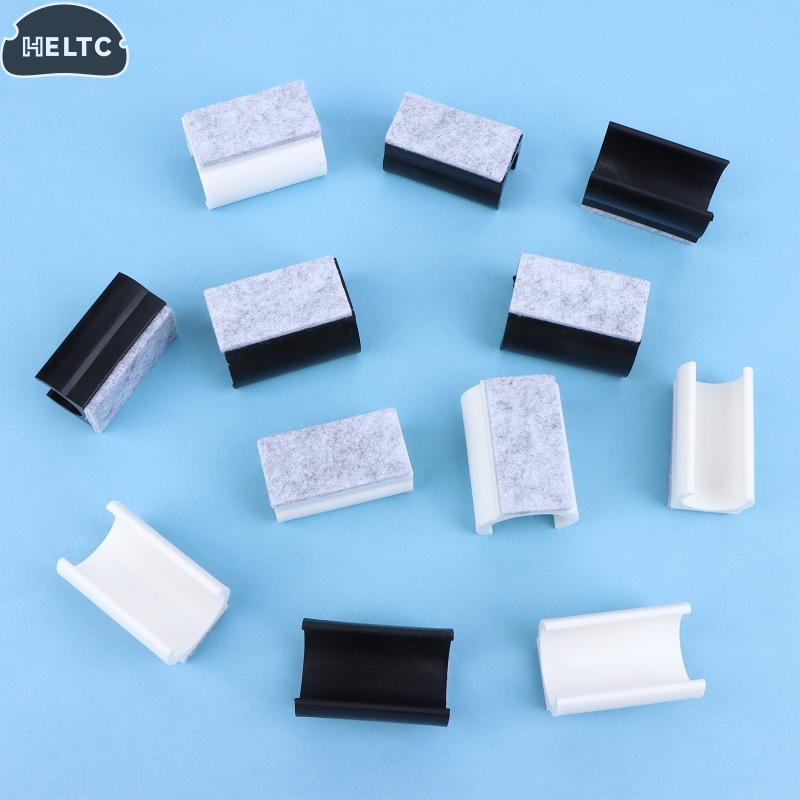 10Pcs U Shaped Chair Leg Pads 19/22/25mm Non Slip Noise Reduction Chair Leg Caps Felt Floor Protectors Furniture Accessories