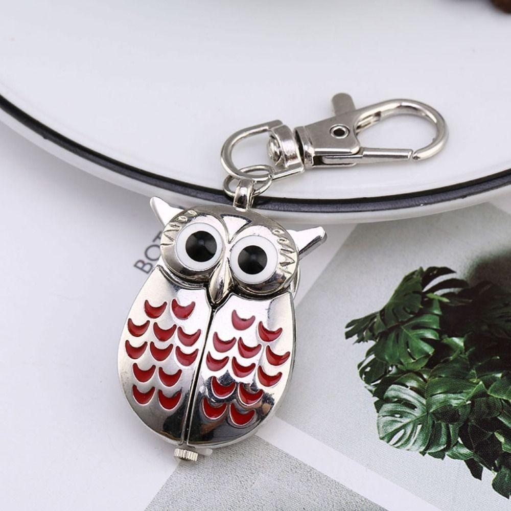 Klassische Taschenuhr Schlüsselanhänger Klapp-Stil Halskettenuhr Neue Hängeuhr Für Unisex Erwachsene Kinder