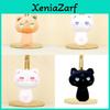 Adorable Plush Cat Keychain Soft And Cuddly Toy With Pp Cotton Filling 15 Cm