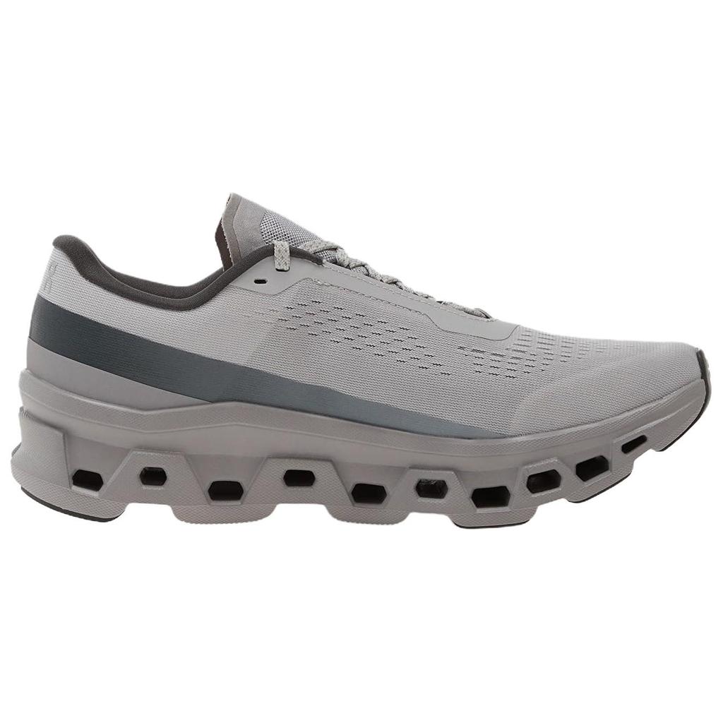 On Cloudmonster 1 Casual Running Shoes Men's Gray 3MF30741536