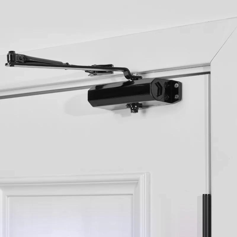 Hydraulic Buffer Door Closer 45KG To 65KG Adjustable Speed Door Closing Equipment Mute Soft Closing Door Hardware