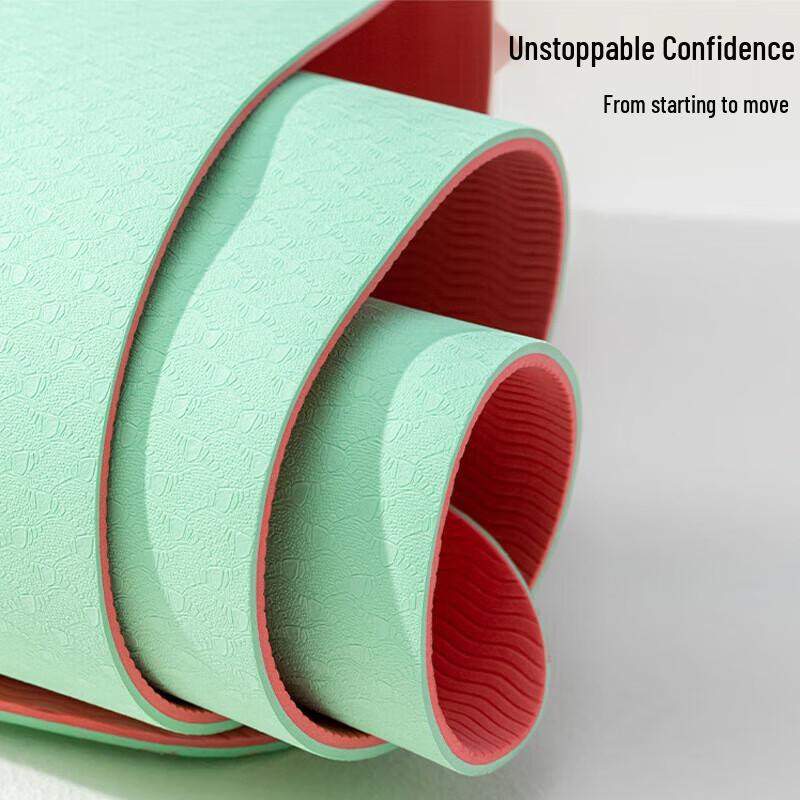 Chun Sen Two-tone TPE Anti-slip Yoga & Fitness Mat